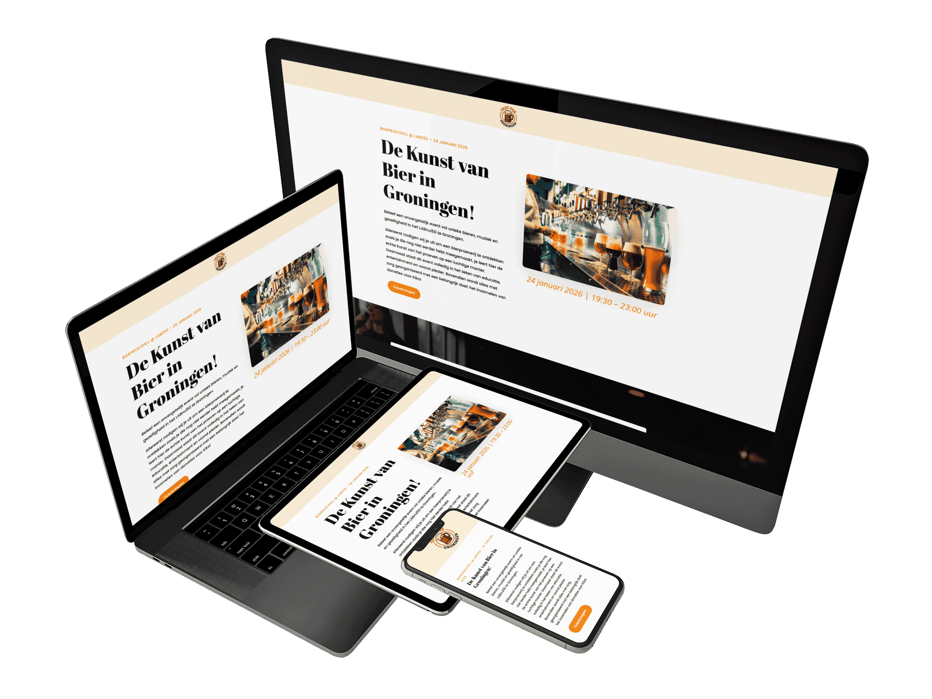Responsive website maken